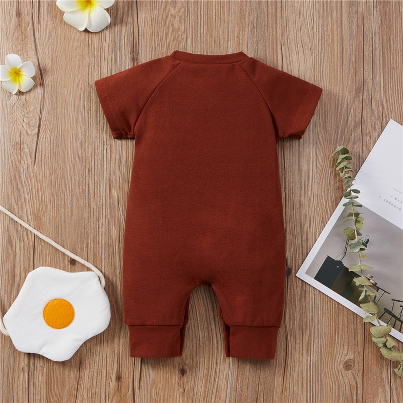 Baby Boys Rainbow Romper (Age 3m-18m)