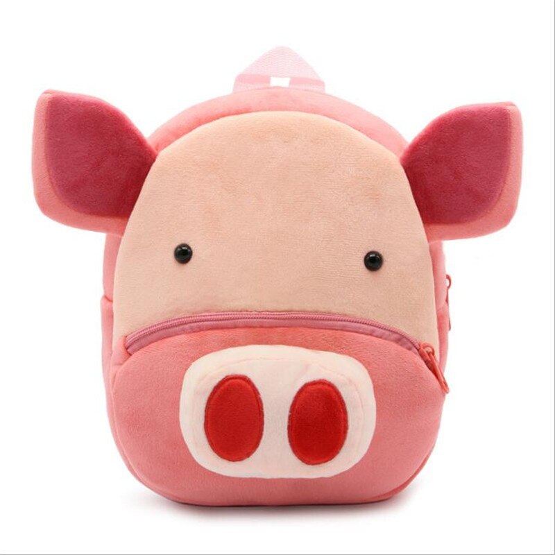 Kids Plush Pig Backpack