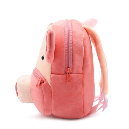 Kids Plush Pig Backpack