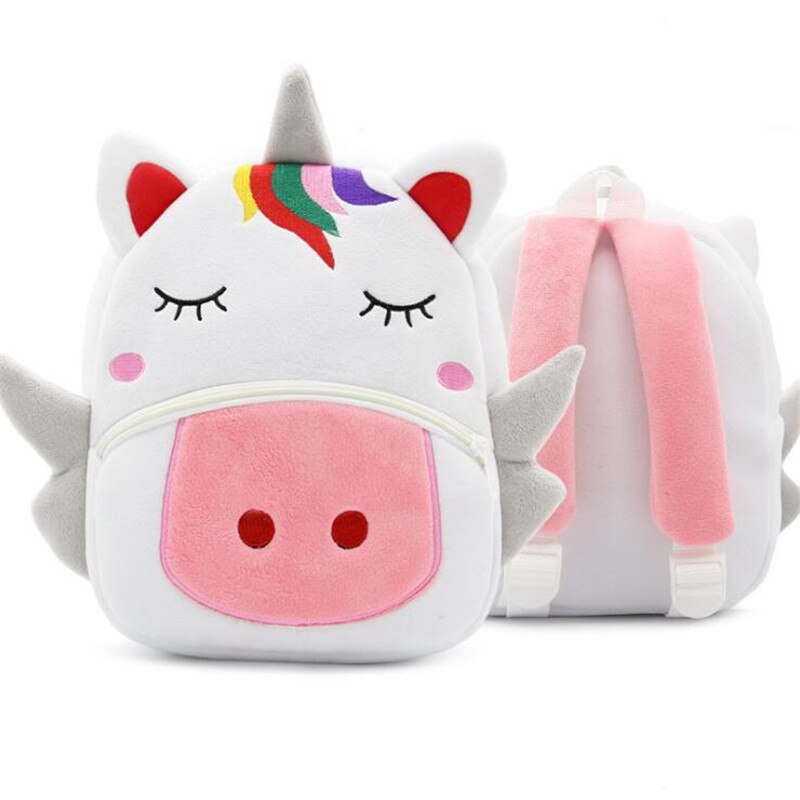 Kids Plush Unicorn Backpack