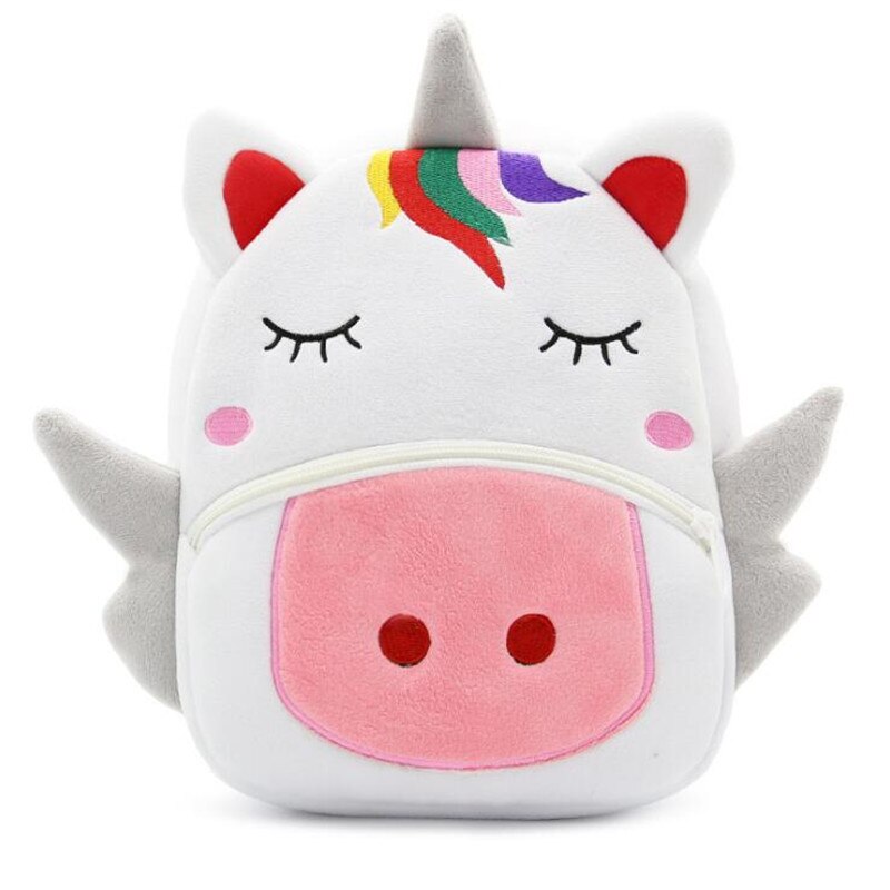 Kids Plush Unicorn Backpack