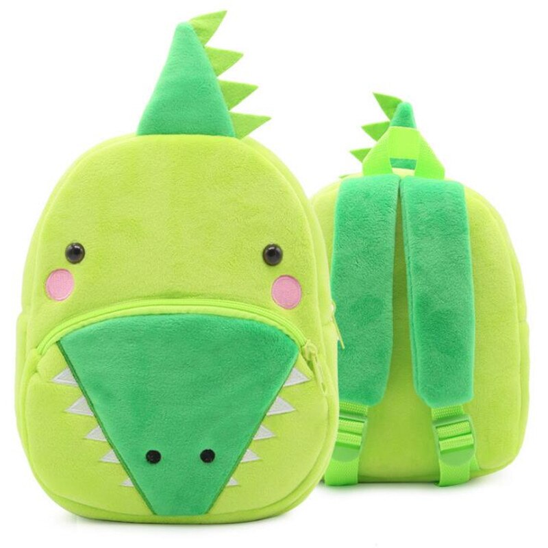 Kids Plush Crocodile Backpack