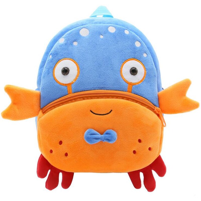 Kids Plush Fish Backpack