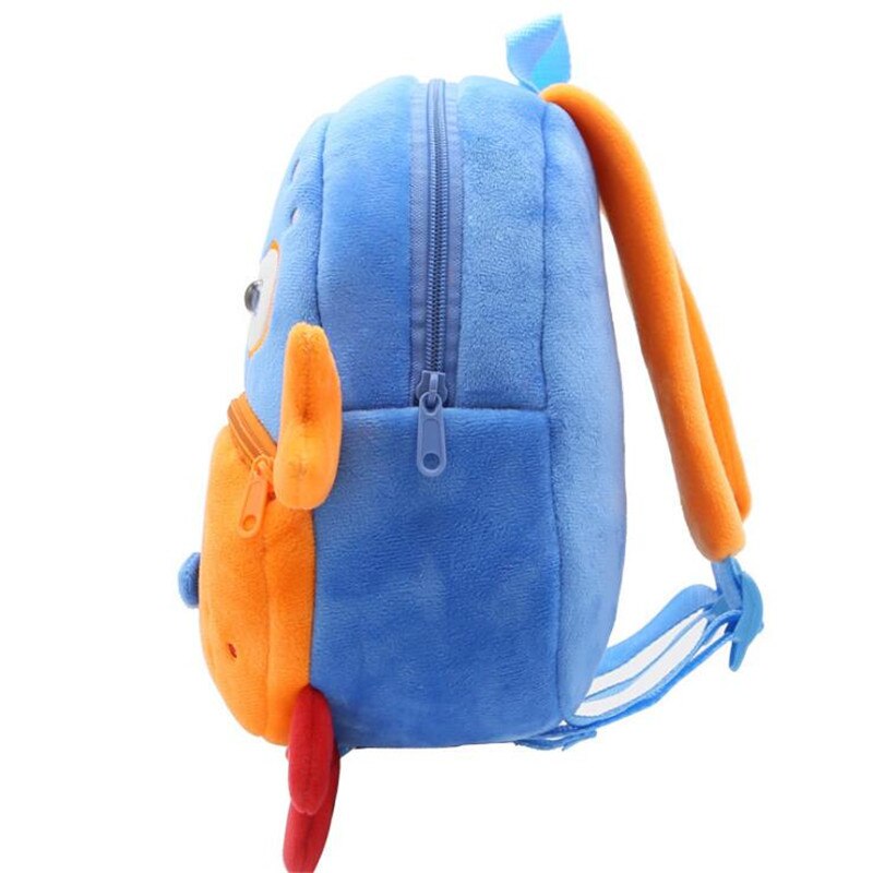 Kids Plush Fish Backpack