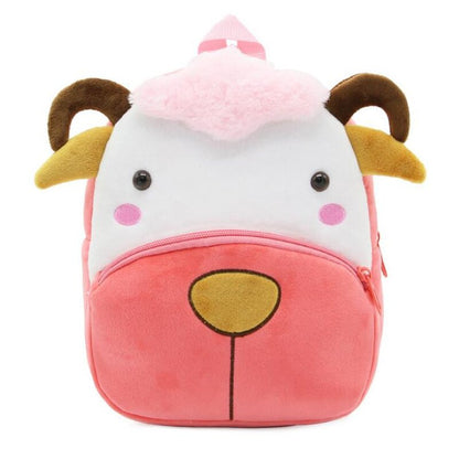 Kids Plush Cow Backpack