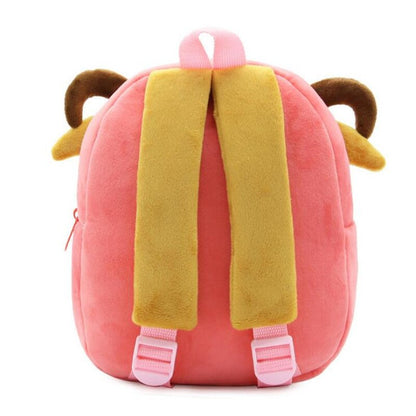 Kids Plush Cow Backpack