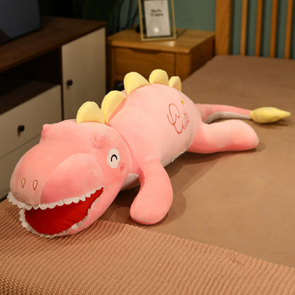 Large Tyrannosaurus Dinosaur Pillow Plush Toy 85-150cm Pink