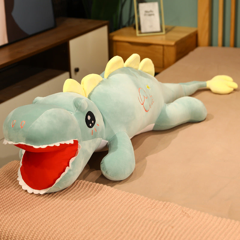 Large Tyrannosaurus Dinosaur Pillow Plush Toy 85-150cm Green