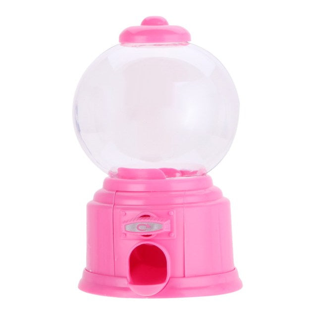 Mini Candy Gumball Dispenser Machine Pink