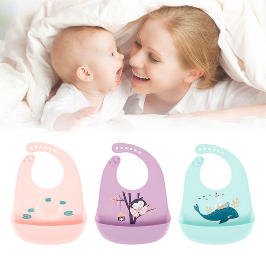 Baby Waterproof Silicone Bib