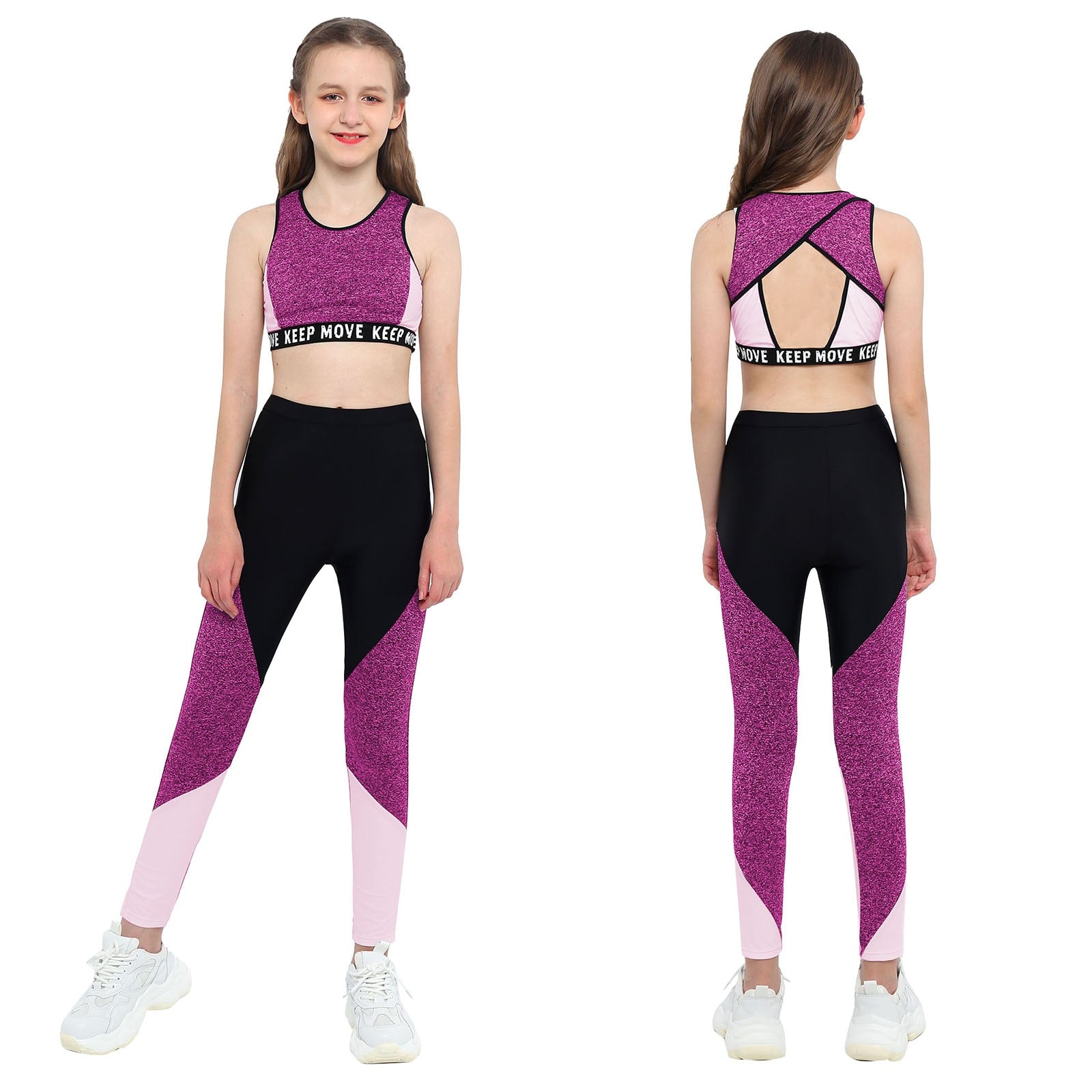 Girl Tank Top & Legging Set (Age 4-16yrs)