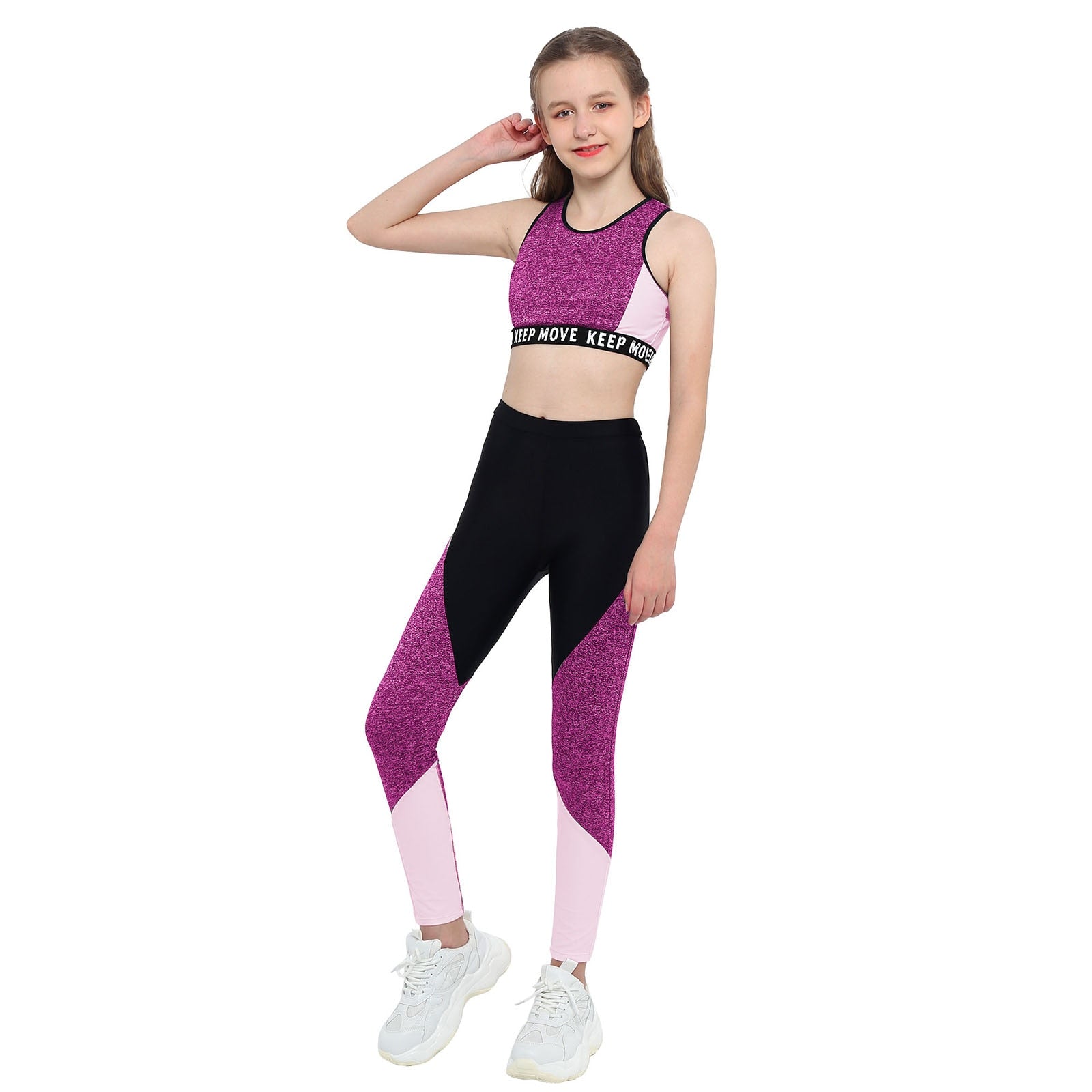 Girl Tank Top & Legging Set (Age 4-16yrs)