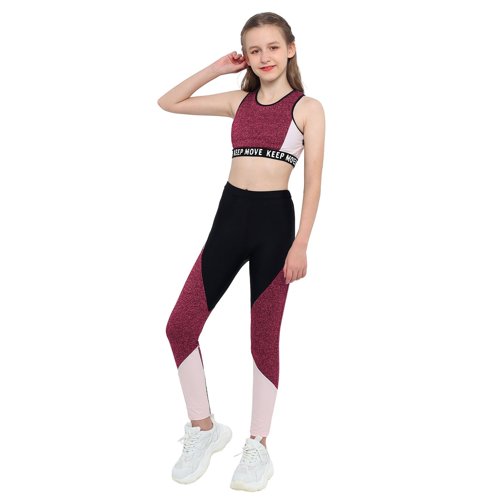 Girl Tank Top & Legging Set (Age 4-16yrs)