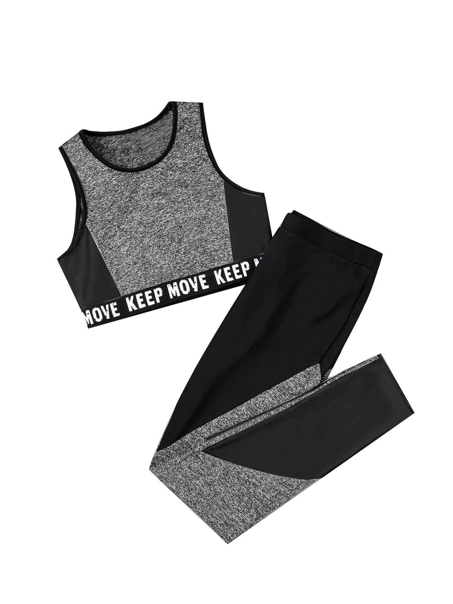 Girl Tank Top & Legging Set (Age 4-16yrs)