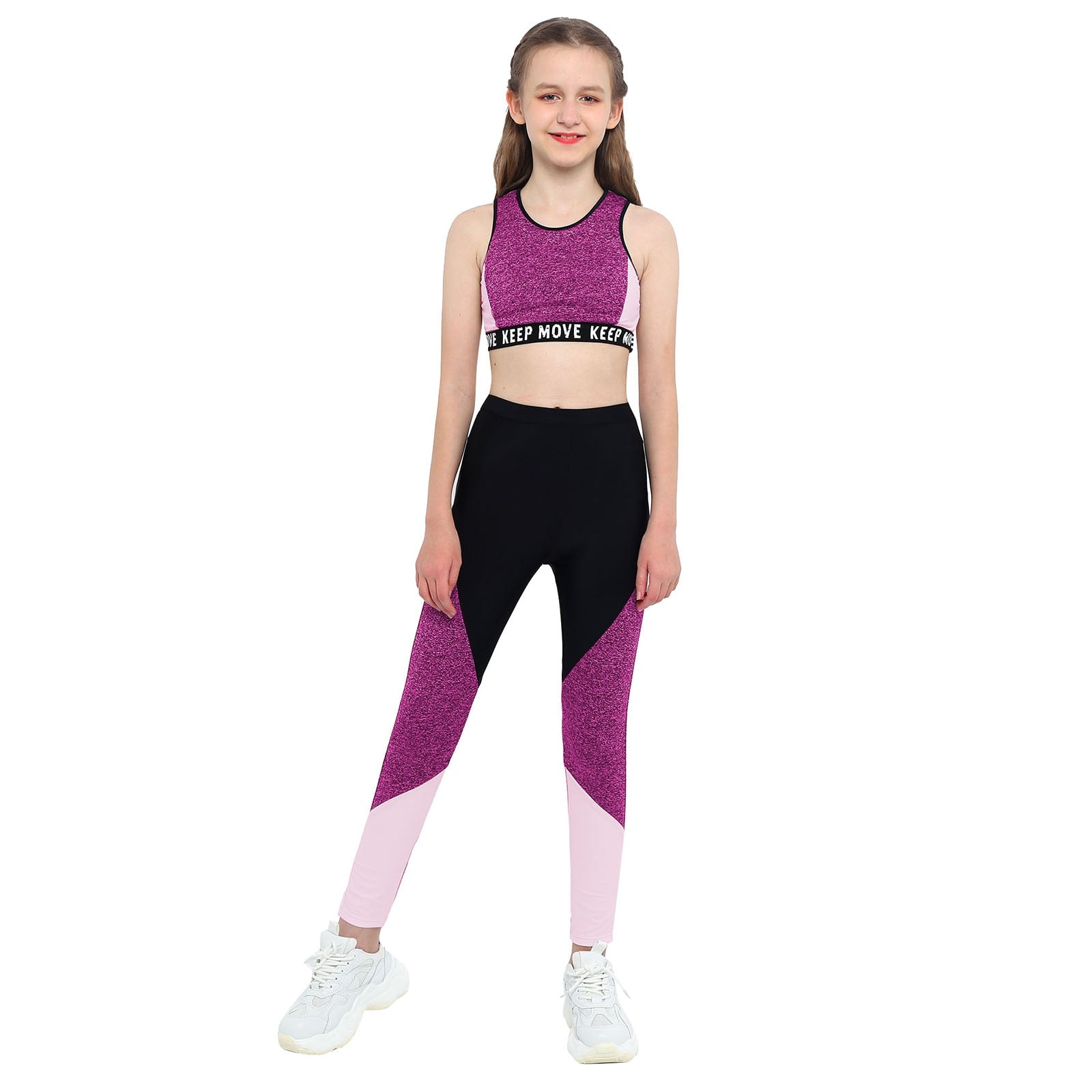 Girl Tank Top & Legging Set (Age 4-16yrs)