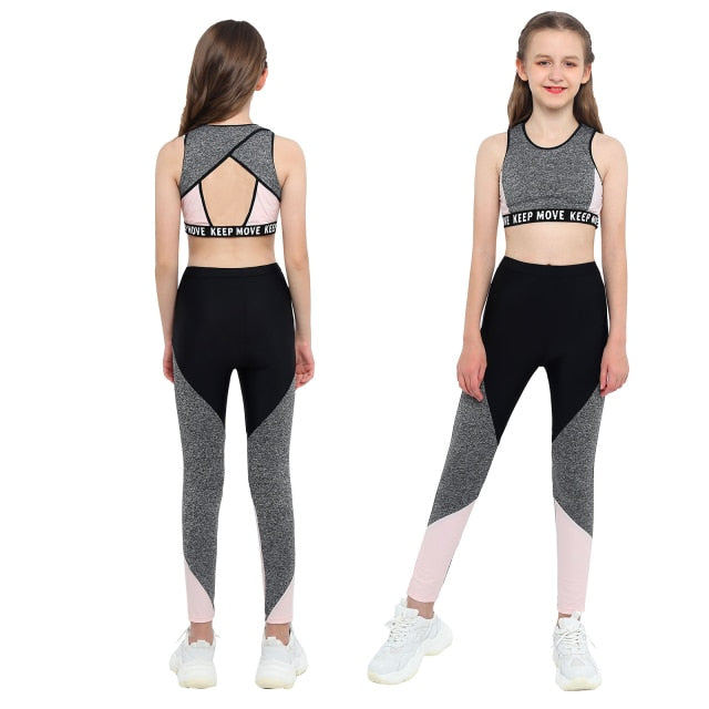 Girl Tank Top & Legging Set (Age 4-16yrs)