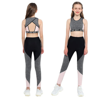 Girl Tank Top & Legging Set (Age 4-16yrs)