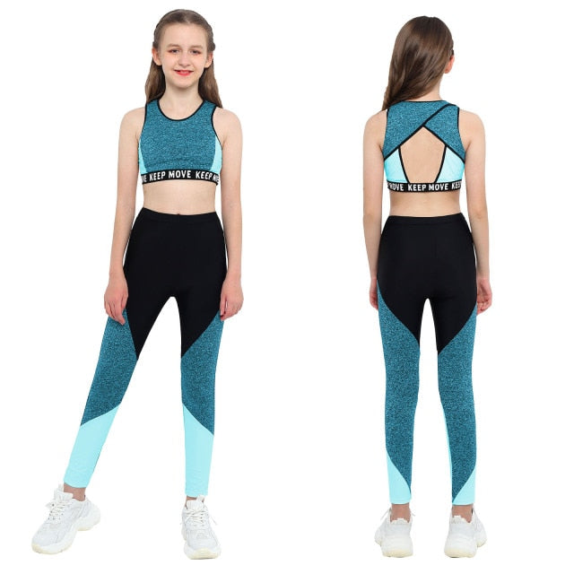 Girl Tank Top & Legging Set (Age 4-16yrs)