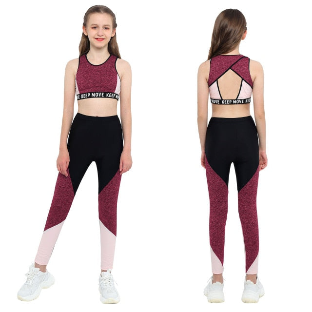 Girl Tank Top & Legging Set (Age 4-16yrs)