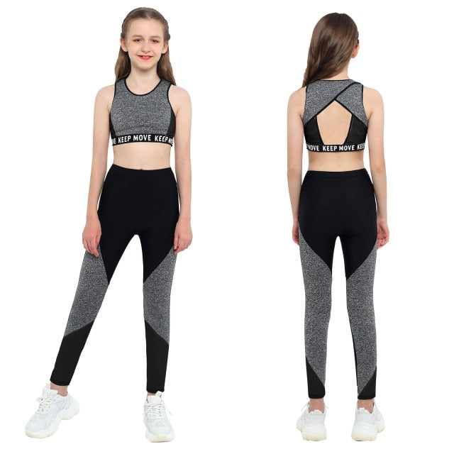 Girl Tank Top & Legging Set (Age 4-16yrs)