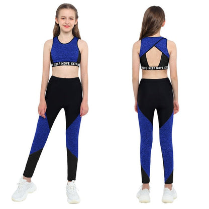 Girl Tank Top & Legging Set (Age 4-16yrs)