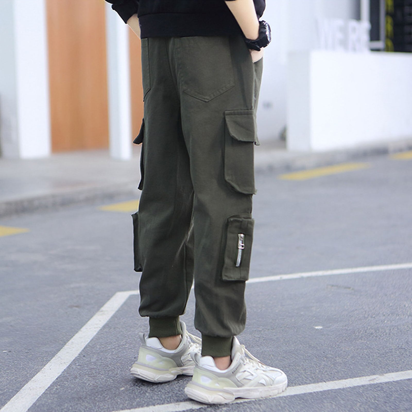 Boys Cargo Trousers (Age 5-14YRS)