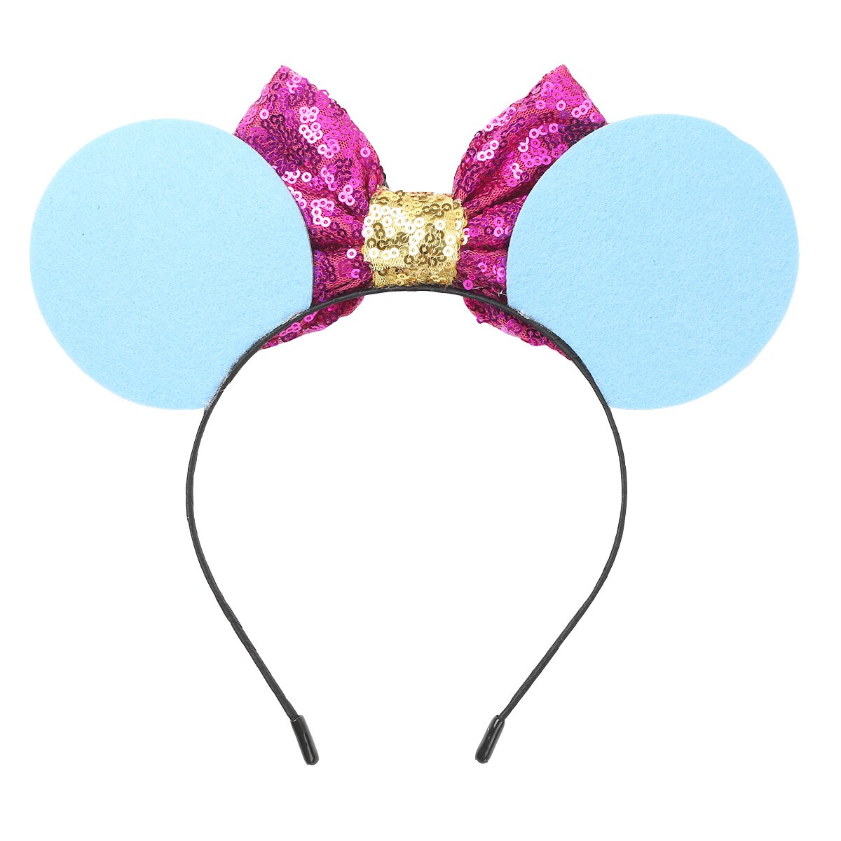 Girls Sequin Bow Headband