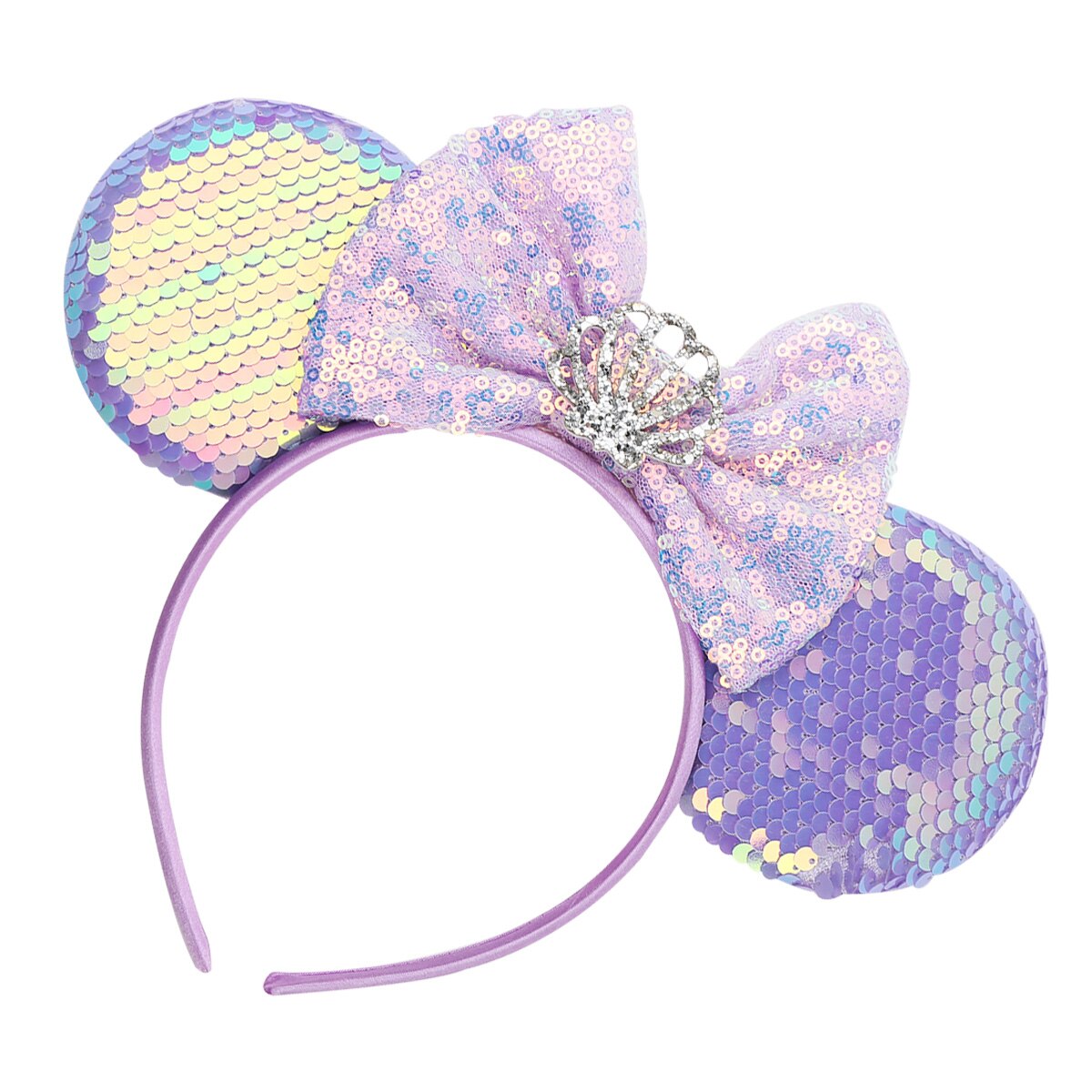 Girls Sequin Bow Headband