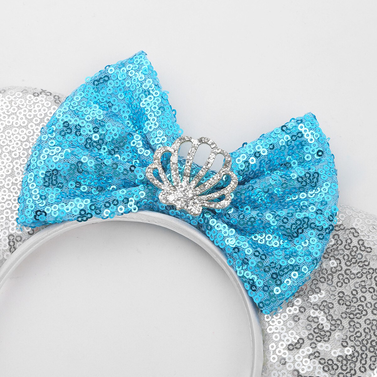 Girls Sequin Bow Headband