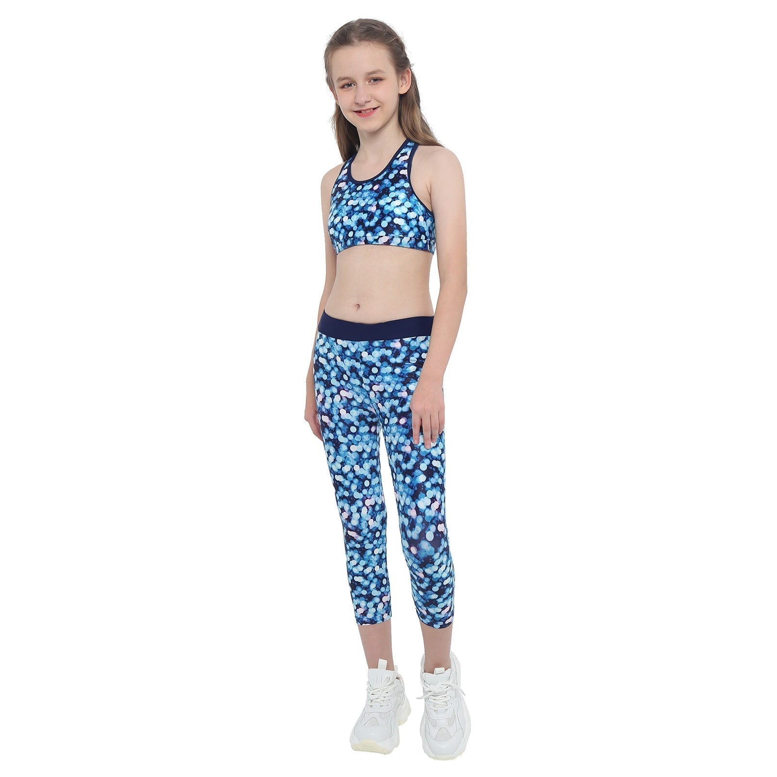 Girls Tank Top & Camoflauge Legging Set (Age 4-14yrs)