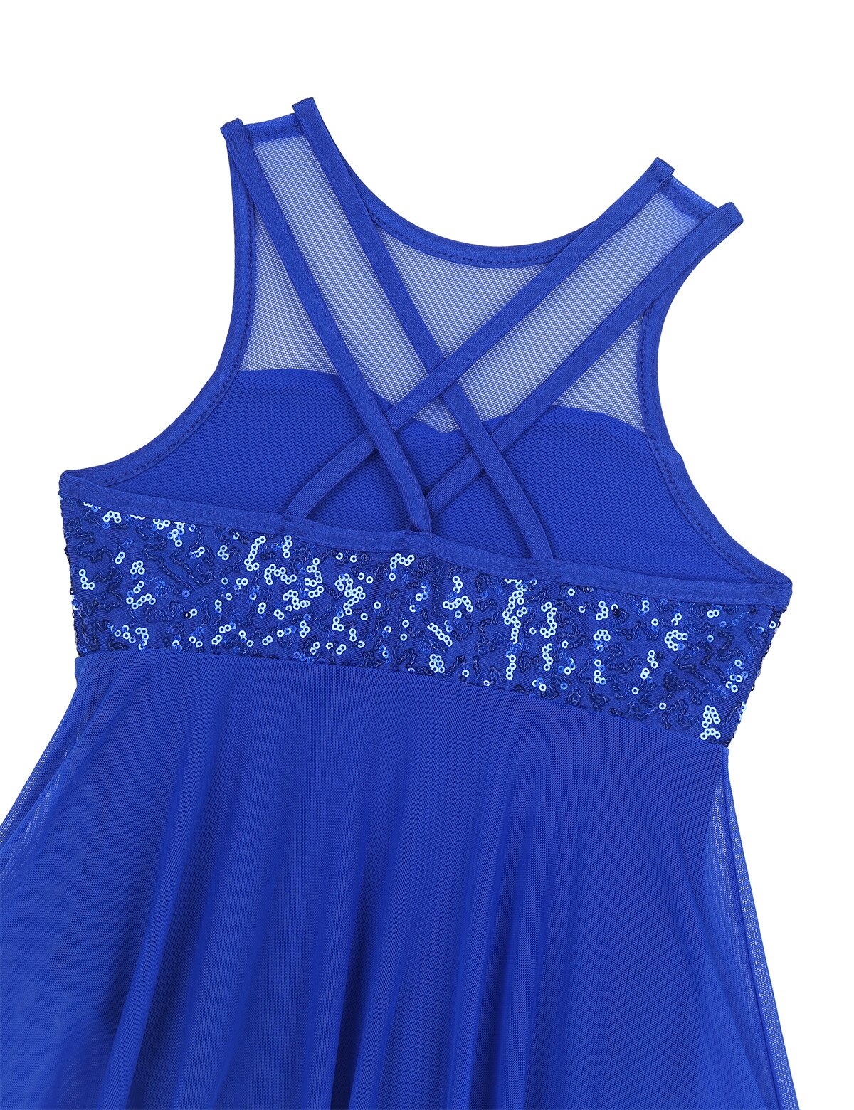 Girls Sequin Leotard Dress (Age 6-14yrs)