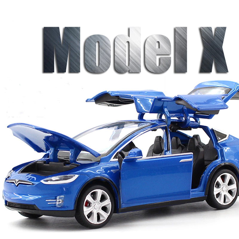 1:32 Tesla MODEL X Alloy Car Model Toy Car