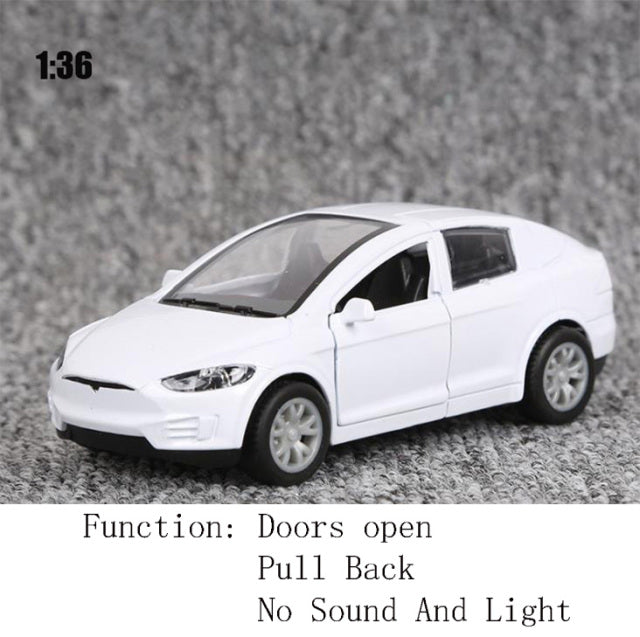 1:32 Tesla MODEL X Alloy Car Model Toy Car