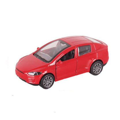 1:32 Tesla MODEL X Alloy Car Model Toy Car Crimson