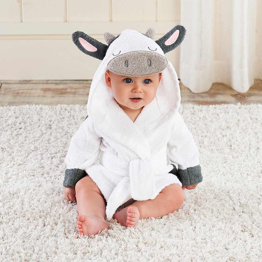 Baby Hooded Bathrobe (Age Newborn - 18M)