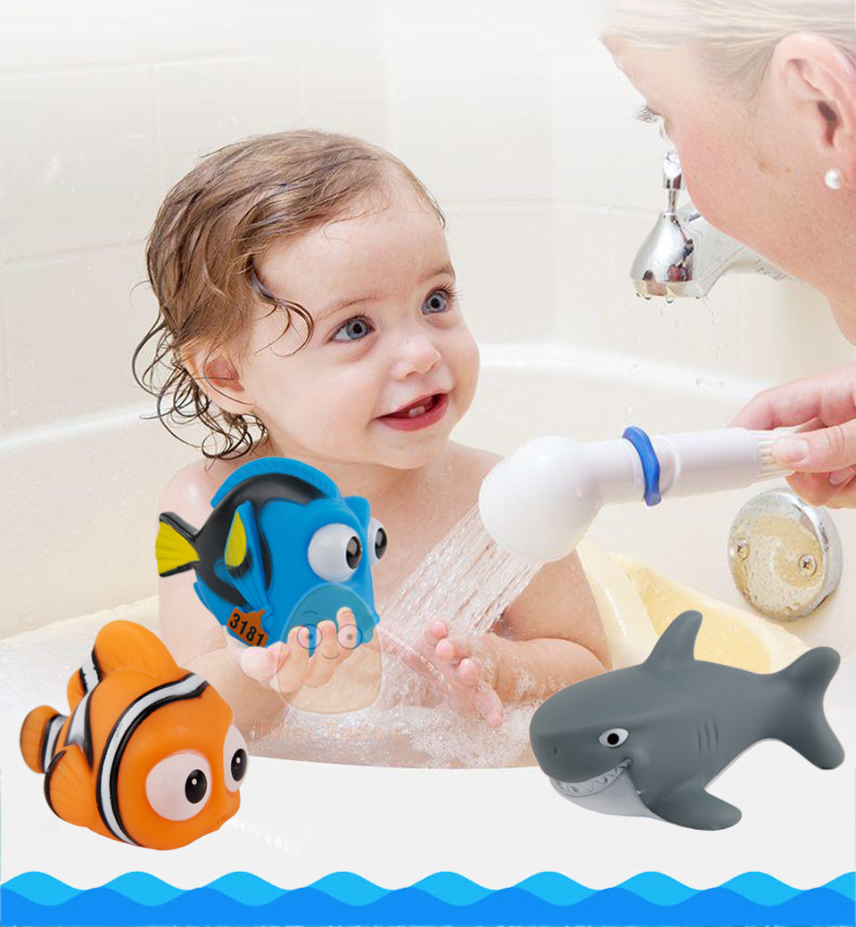 Baby Fish Bath Squirters - 8 Piece