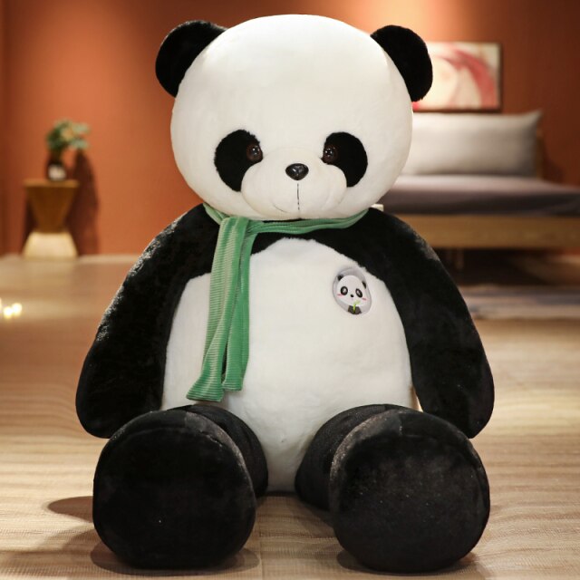 Large Plush Panda Teddy Bear Stuffed Toy 80cm-100cm Green