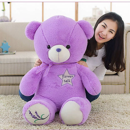 Large Plush Purple Teddy Bear Stuffed Toy 25cm-100cm