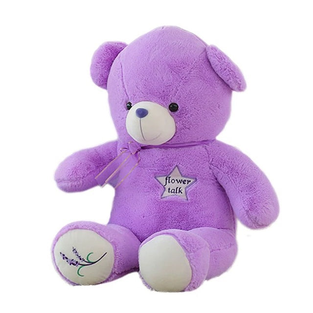 Large Plush Purple Teddy Bear Stuffed Toy 25cm-100cm Purple