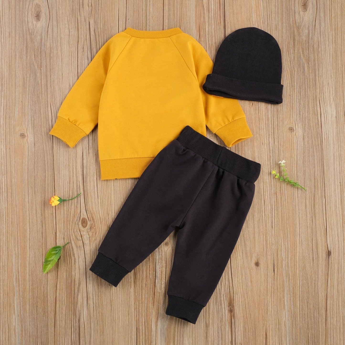 Baby Boys Fox Top & Trousers & Hat Set (Age 6-24M)