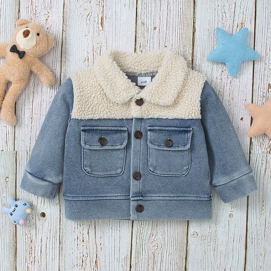 Baby / Toddler Fleese Jacket (Age 3M-24M) Blue