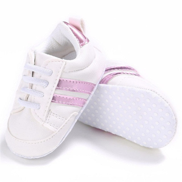 Baby Sneakers First Walkers Shoes Pink