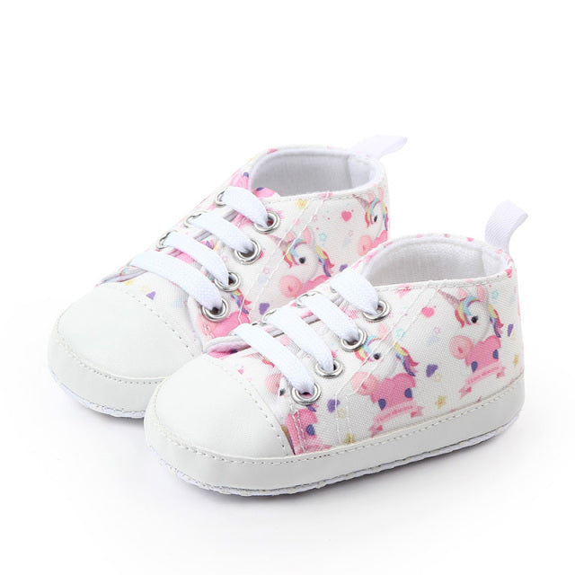 Baby Unicorn Sneakers Shoes (Age Newborn - 18M) Multi ZS002