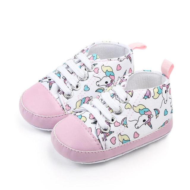 Baby Unicorn Sneakers Shoes (Age Newborn - 18M) Multi ZS004