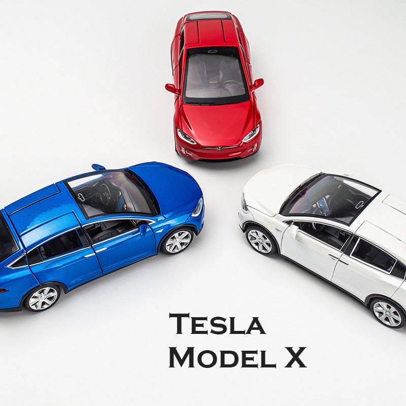 1:32 Tesla MODEL X Alloy Car Model Toy Car