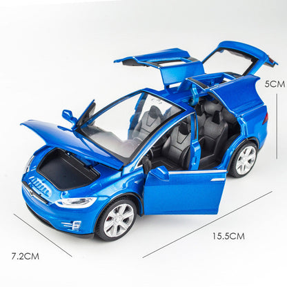 1:32 Tesla MODEL X Alloy Car Model Toy Car