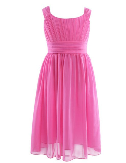 Girls Floaty Formal Dress (Age 4-14yrs) Hot Pink