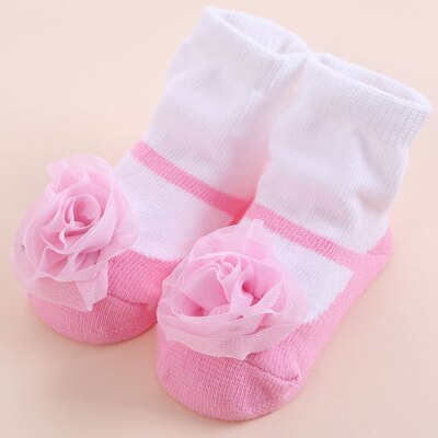 Baby Girls Pink Booties Orchid