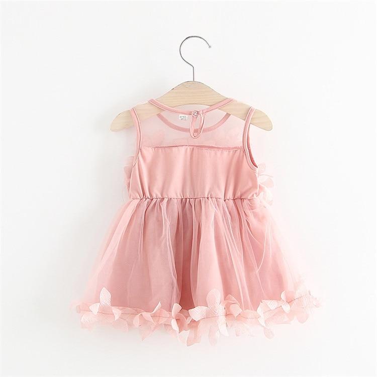 Baby Girl White Flower Dress (Age 6m-24m)