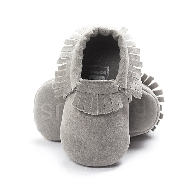 Baby Non-Slip Moccasin Shoes (Age Newborn - 18m)